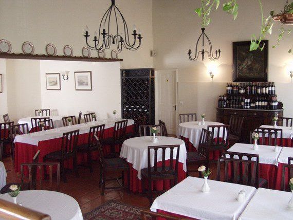 Hotellin Casa de Jantar ravintolan ruoka oli herkullista! Photo Quinta da Penha de Franca