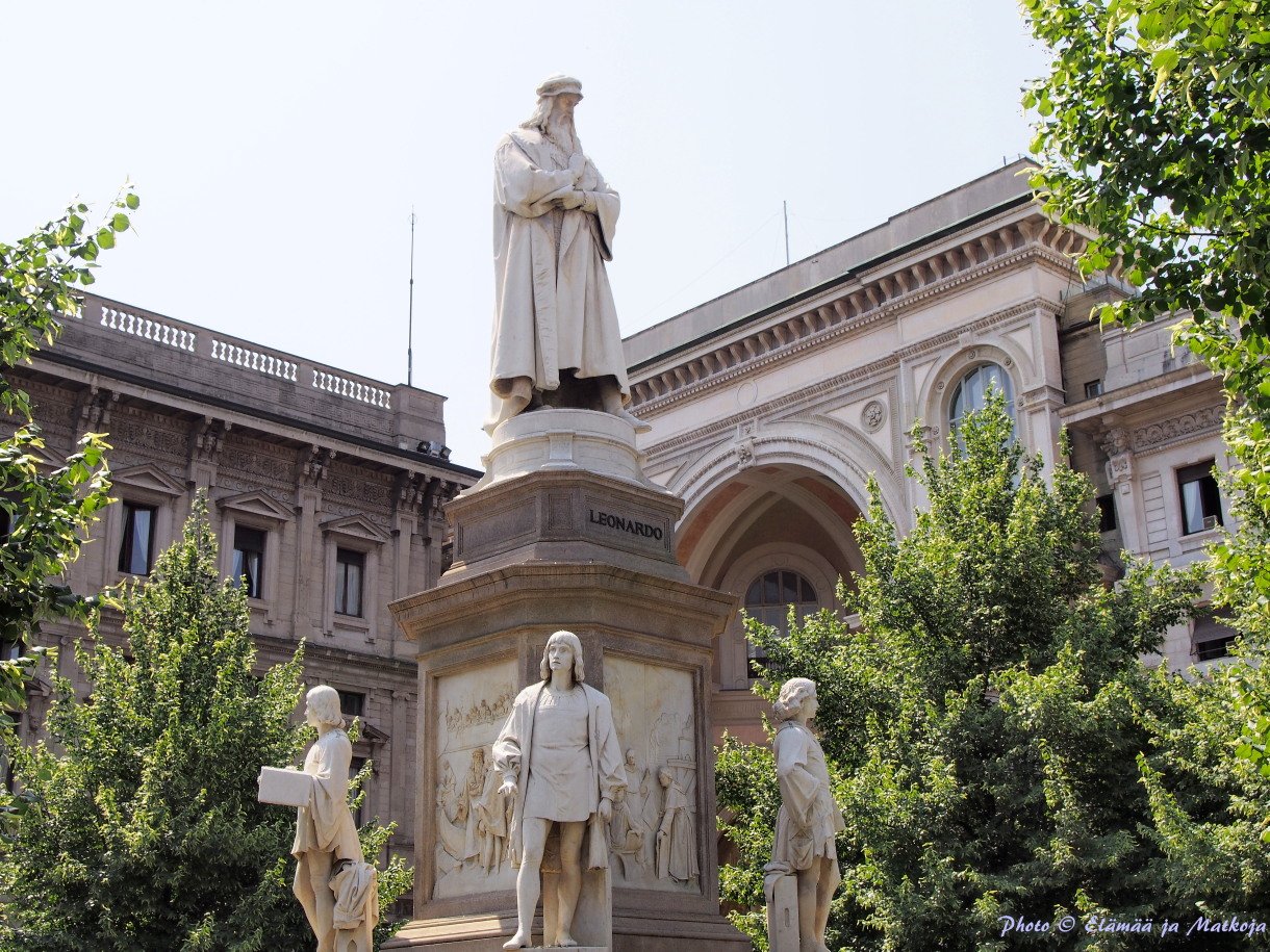 Milano Leonardo da Vinci Photo © Elämää ja Matkoja matkablogi travel blog
