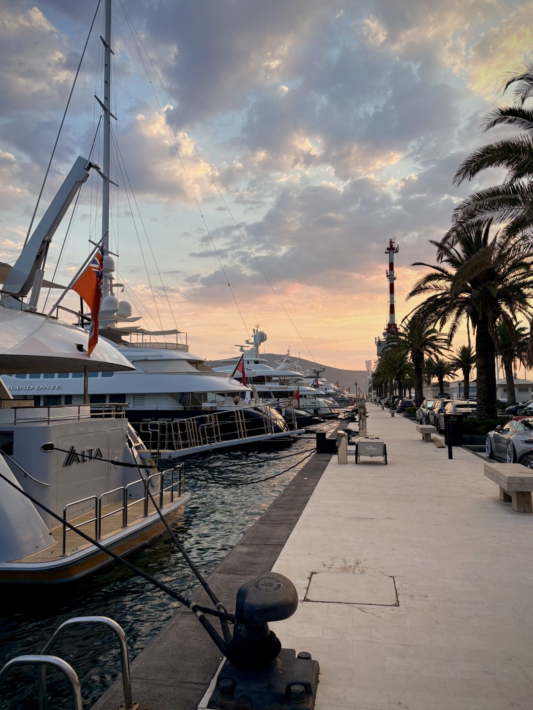 Postikortti Balkanilta - Porto Montenegro, Tivat, Montenegro, elamaajamatkoja.fi